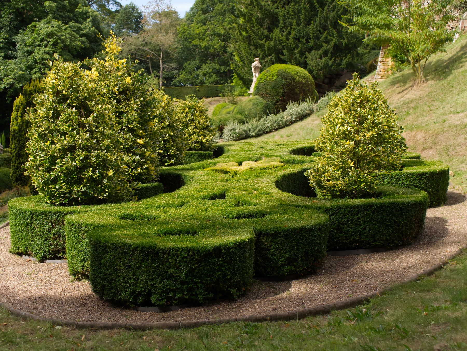 Jardin structuré