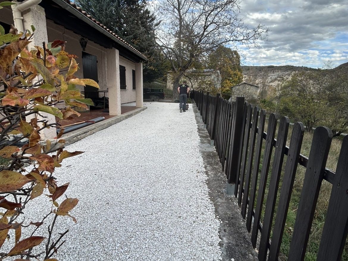 Terrasse & clôture